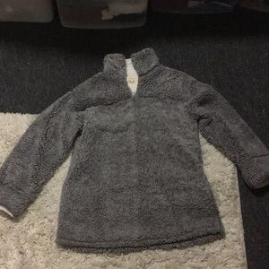 Grey Fuzzy Jacket